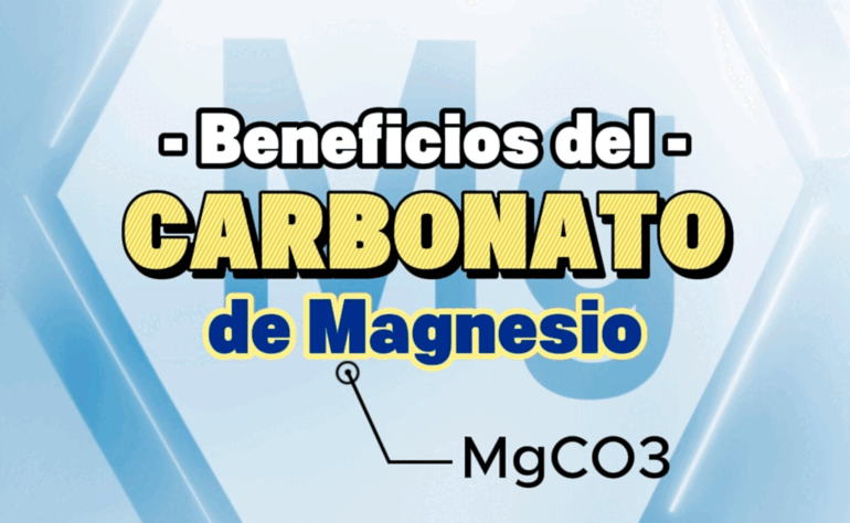 Beneficios del carbonato de magnesio